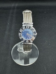 中古品 CHARRIOL シャリオール サントロペ 12Pダイヤ Ref. 028A クォーツ 腕時計 レディース