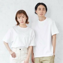 新品未使用 ヘインズ ビーフィー 半袖Tシャツ 白 Mサイズ 国内正規品 男女兼用 Hanes BEEFY H5180 ホワイト_画像2