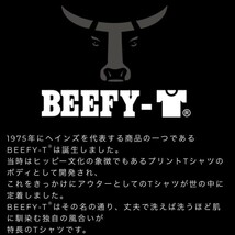 新品未使用 ヘインズ ビーフィー 半袖Tシャツ 黒 XXLサイズ 国内正規品 男女兼用 Hanes BEEFY H5180 ブラック_画像9