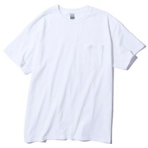 新品未使用 ギルダン ウルトラコットン 6.0oz 無地 ポケットTシャツ ホワイト 白 Ｍサイズ GILDAN 2300_画像4