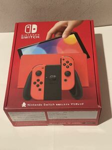 即決☆新品☆Nintendo Switch本体 有機ELモデル マリオレッド☆