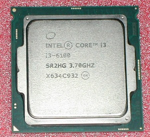 Core i3 6100　LGA1151