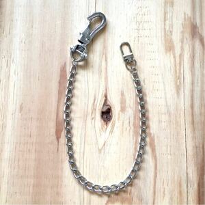 新品同様 BEAMS Silver Wallet Chain ビームス シルバー ウォレットチェーン Short type JAPAN MADE 日本製 ショートタイプ アクセサリー