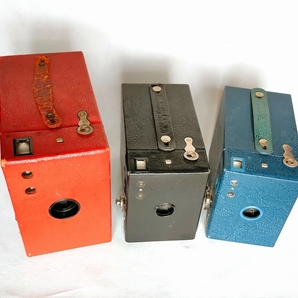 アメリカ製カメラ BOX RAINBOW HAWK-EYE シリーズ ３台セットの画像1