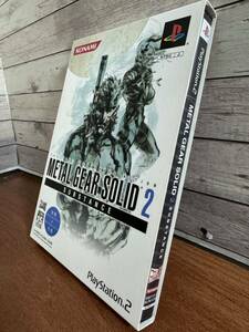 PlayStation2 METAL GEAR SOLID 2 メタルギアソリッド2 ゲームソフト 特製パッケージ