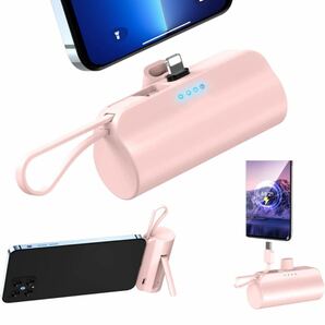 MIGABER モバイルバッテリー 軽量 小型 6000mAh携帯充電器 iphnoe用 スマホ充電器 USB充電器 ミニ充電器 2台同時充電 コンパクト超小型