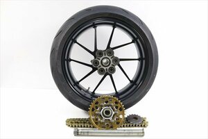 1円スタート:アウトレット:XJR1300[04社外後　GALESPEED　ゲイルスピード　タイプR　リアホイール*4/28]検XJR1200｝F