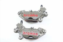 1円スタート:ZRX1200R[07社外前　BREMBO　ブレンボ　CNC　フロントブレーキキャリパー]検ZRX1100｝B_画像1