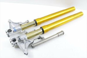 1円スタート:ZX-12R[05社外OHLINS　オーリンズ　フロントフォーク　打刻　FG8922]｝E