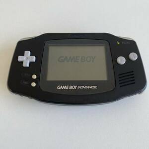 任天堂 Nintendo ニンテンドー ゲームボーイアドバンス GBA ブラック ジャンク品 AJ14796394