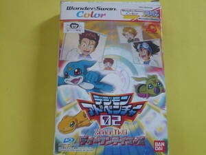  used digimon adventure 02ti- one Tey ma-z WonderSwan card none 