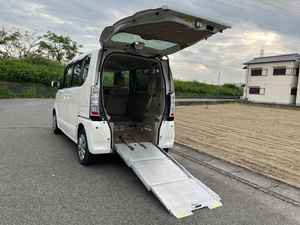 Vehicle for disabled☆21997　後期　NBOX＋　Vehicle inspection1990満タン　vehicleイススローパー　電動巻き上げウィンチ　remote controlincluded　Smart key　介護疲労軽減　　