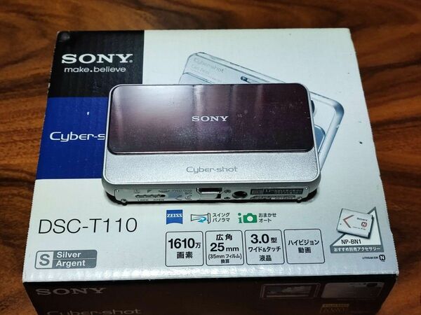 SONY デジカメ Cyber-shot DSC-T110 付属品有り