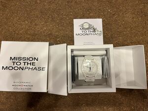 [ new goods ]Snoopy x OMEGA x Swatch BIOCERAMIC MoonSwatch Mission To The Moonphase white Omega Swatch Snoopy 