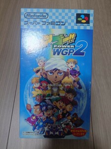 【未使用】ミニ四駆レッツ＆ゴー パワーWGP2 MINI YONKU LETS & GO POWER WGP 2 ★ SFC スーパーファミコン ステッカー付き