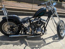 s&s shovelhead リジット ロングチョッパー ショベルヘッド 公認リジット 1340cc パウコ_画像8