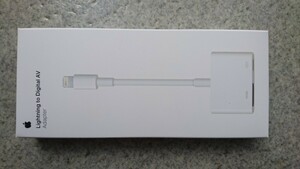 【未使用】 Apple Lightning Digital Adapter MD826AM/A ライトニング デジタル アダプター