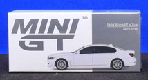 1/64 MINI-GT BMW アルピナ B7 xDrive アルピンホワイト (左ハンドル) 【557】_画像2