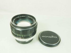 B999-2☆☆良品★ミノルタ MC ROKKOR-PF 58mm F1.4