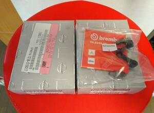 ☆　R34GT-R VSPECⅡ 日産純正部品　新品 CAP＆SCREW SET 2箱　brembo　ブレーキ部品　☆