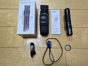 [OLIGHT( Olight )] M2R Pro Warrior flashlight 1800 lumen flashlight rechargeable handy light IPX8 waterproof self ti fence 