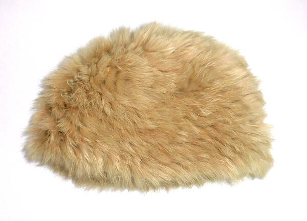 ☆美品 StretchFur accessory ストレッチファー ラビットファー ニットキャップ