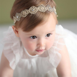  newborn baby . use possible, tender hair band hair accessory dress pearl race baby hair band 