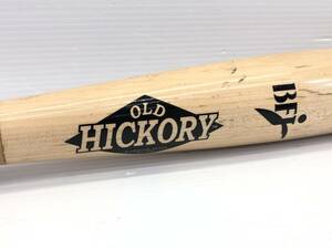 □OLD HICKORY オールドヒッコリー 35.0 PRO MAPLE BR3 木製バット ＢＦＪマーク付き　USED□