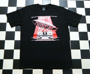 レッドツェッペリン 新品 半袖Tシャツ L 黒 れ4901　身幅約54cm　ロックT