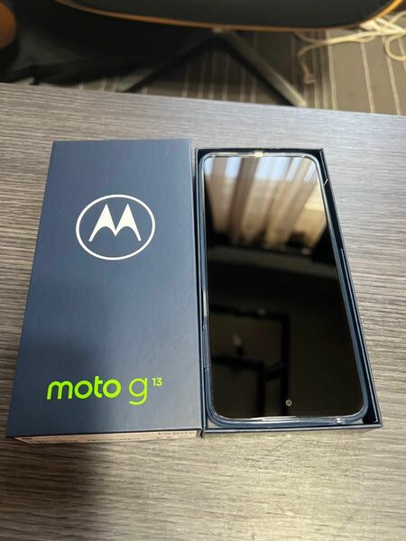 【未使用】motorola（モトローラ） moto g13　simフリー　ラベンダーブルー　MTG13BL