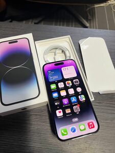 iPhone14 Pro 256GB ディープパープル SIMフリー 