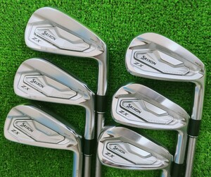 【送料無料】Steel Fiber i80CWs装着！純正カスタム！SRIXON スリクソン ZX5MK2 MKⅡ マークツー 5-PW 6本。スチールファイバーi80CW(I160)