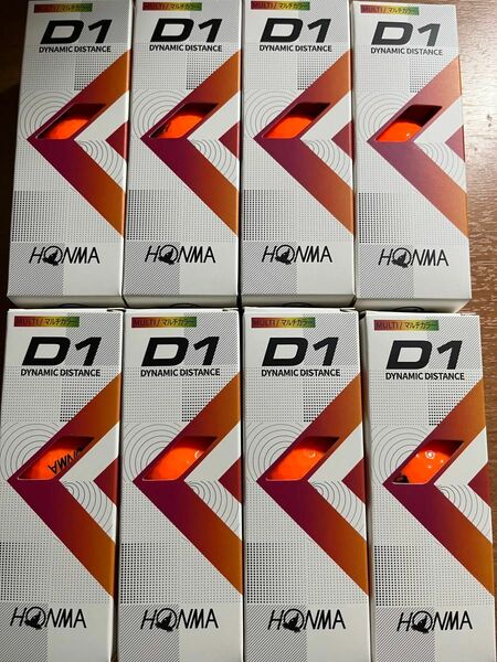 HONMA ホンマ ゴルフ ボール　D1 オレンジ　2ダース