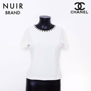 シャネル CHANEL 半袖Ｔシャツ size:44ココマーク ホワイト