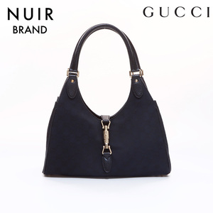  Gucci GUCCI сумка на плечо домкрат -GG парусина черный 