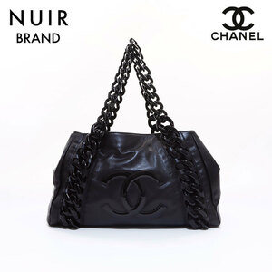 シャネル CHANEL トートバッグ ココマーク10番台 ブラック