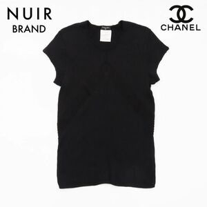 シャネル CHANEL 半袖Ｔシャツ 04P ニット Size:46 ネイビー