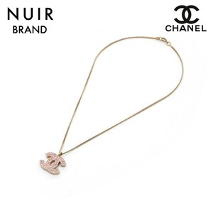  Chanel CHANEL колье здесь Mark стразы 2002 год GP Gold 