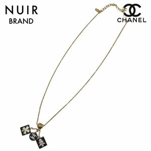 シャネル CHANEL ネックレス ココマーク クローバー ツリー ゴールド