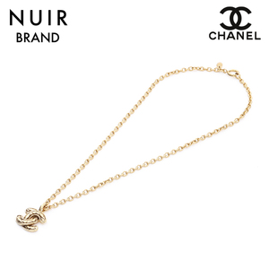  Chanel CHANEL колье здесь Mark цепь Gold 