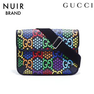 グッチ GUCCI ショルダーバッグ GG スプリーム ブラック マルチカラー