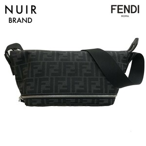  Fendi FENDI body bag Zucca pattern Cross black 