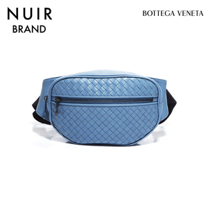  Bottega Veneta BOTTEGAVENETA сумка-пояс сетка голубой 