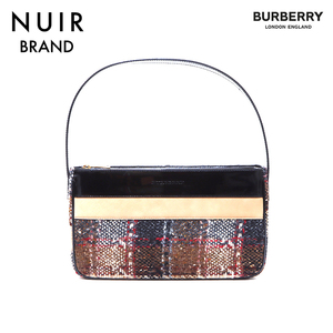  Burberry BURBERRY ручная сумочка Brown × черный 