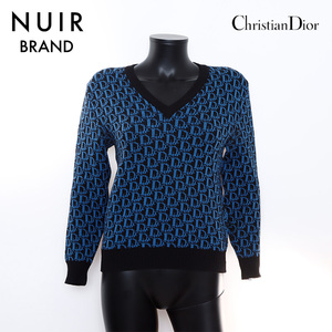 クリスチャンディオール Christian Dior ニット トロッター ブラック