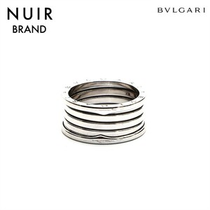 ブルガリ BVLGARI リング・指輪 18K ホワイトゴールド BZERO1 シルバー 27号　ビーゼロワン シルバー