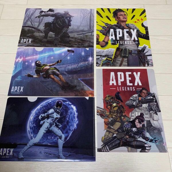 APEX クリアファイルセット　5種セット