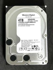 【送料無料】★ 4TB ★ Western Digital / WD40EARX　【使用時間：6273 ｈ】 2021年製　良品　3.5インチ内蔵 HDD　WD　SATA600