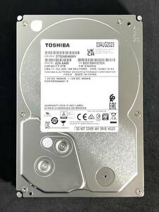 【送料無料】　★ 6TB ★　TOSHIBA / DT02ABA600V　【使用時間： 15 ｈ】　2023年製　新品同様　3.5インチ内蔵HDD　SATA　AVコマンド対応