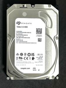 【送料無料】 ★ 4TB ★　ST4000VM005　/　Seagate 【 使用時間： 7 ｈ】2023年製 新品同様 Video 3.5インチ内蔵HDD AVコマンド対応 SATA